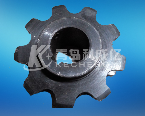 Cleaning chain driving chain gear